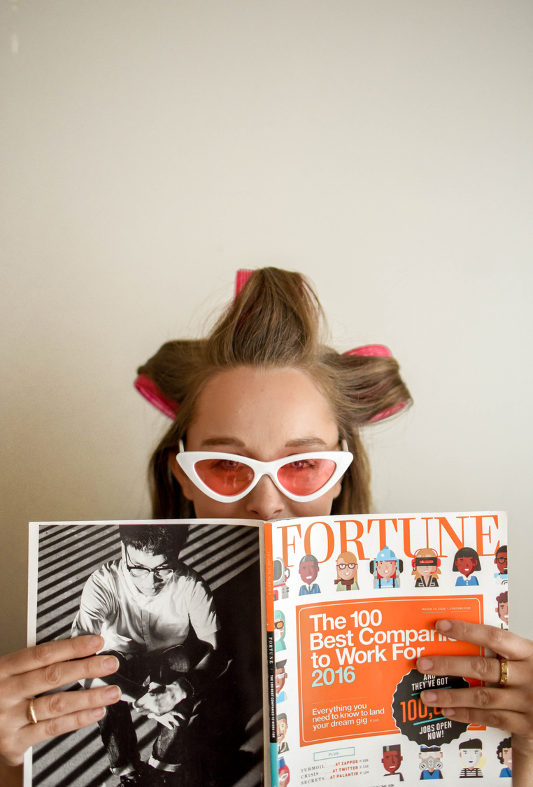 Person Holding Fortune Book